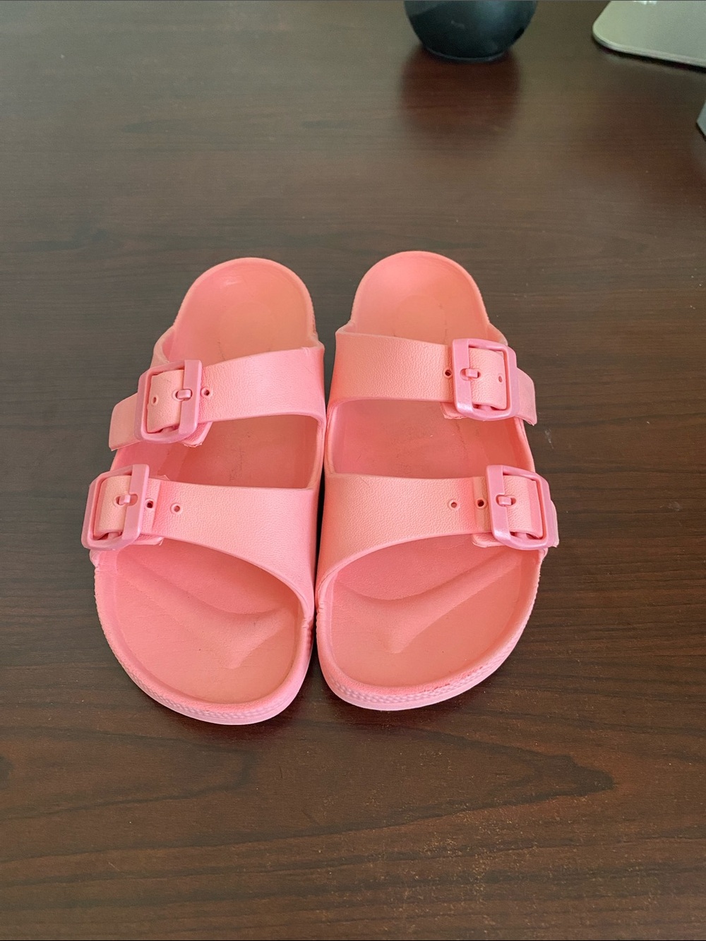Gap Pink girls slip on slide size 1/2
